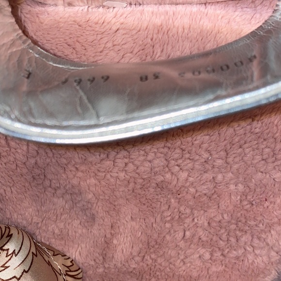 Giuseppe Zanotti Silver Slide Sandal - Picture 6 of 6